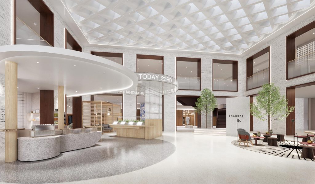 The Exchange lobby